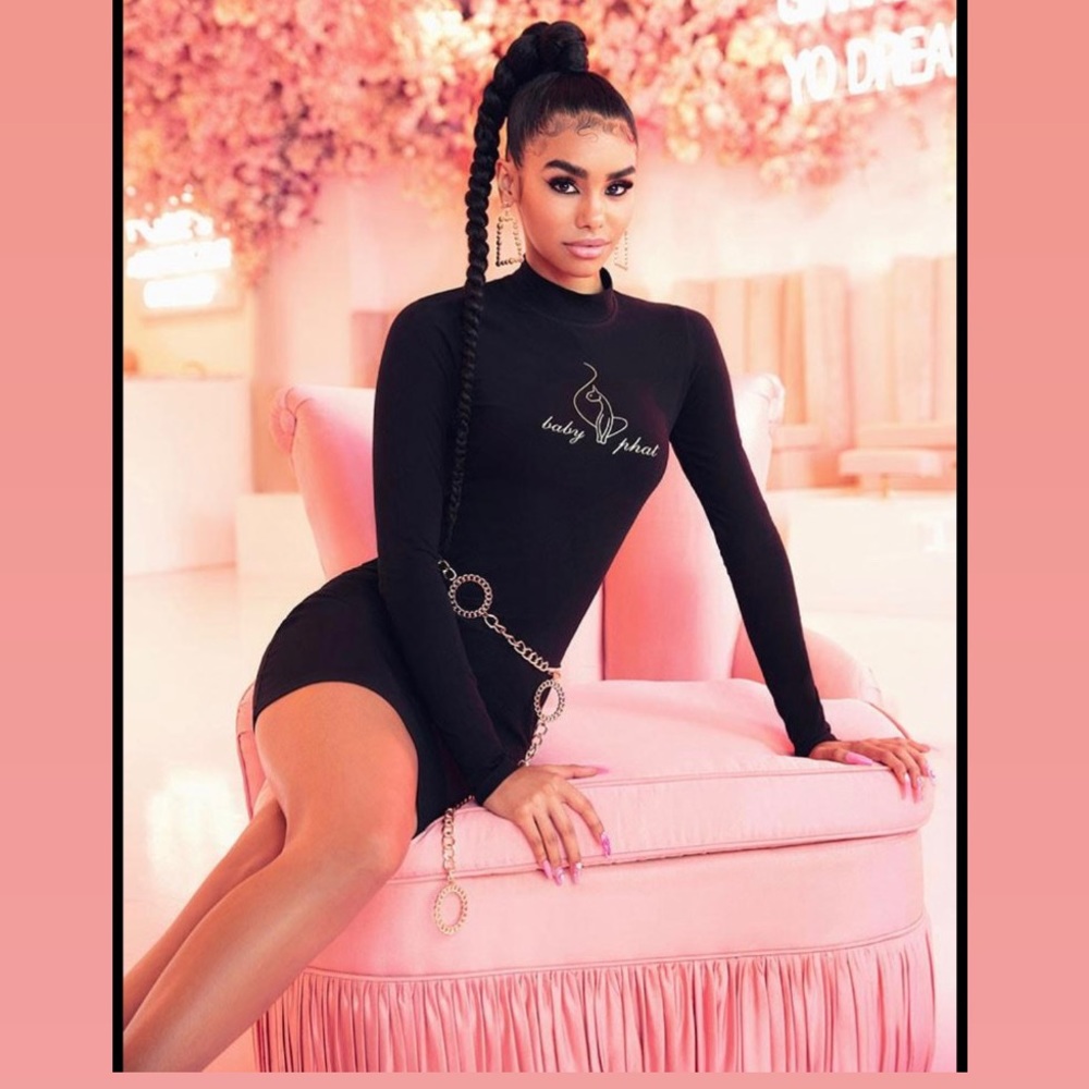 Baby phat  turtleneck short dress